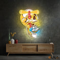 Load image into Gallery viewer, Ghost Ship's Beacon Skull, Lighthouse & Ship Neon Light Artwork