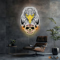 Load image into Gallery viewer, Eagle’s Fury, Skull’s Legacy Neon light Artwork
